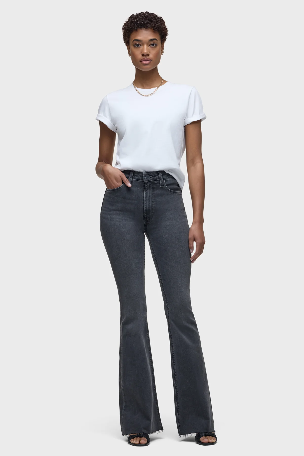 Holly High-Rise Flare Jean - Image 6