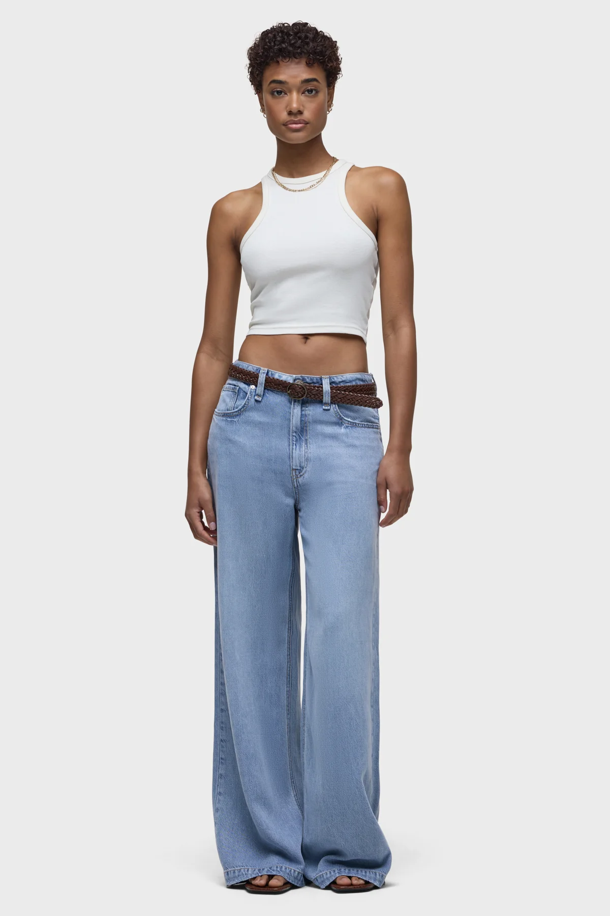 Jodie Lightweight Loose Fit Wide Leg