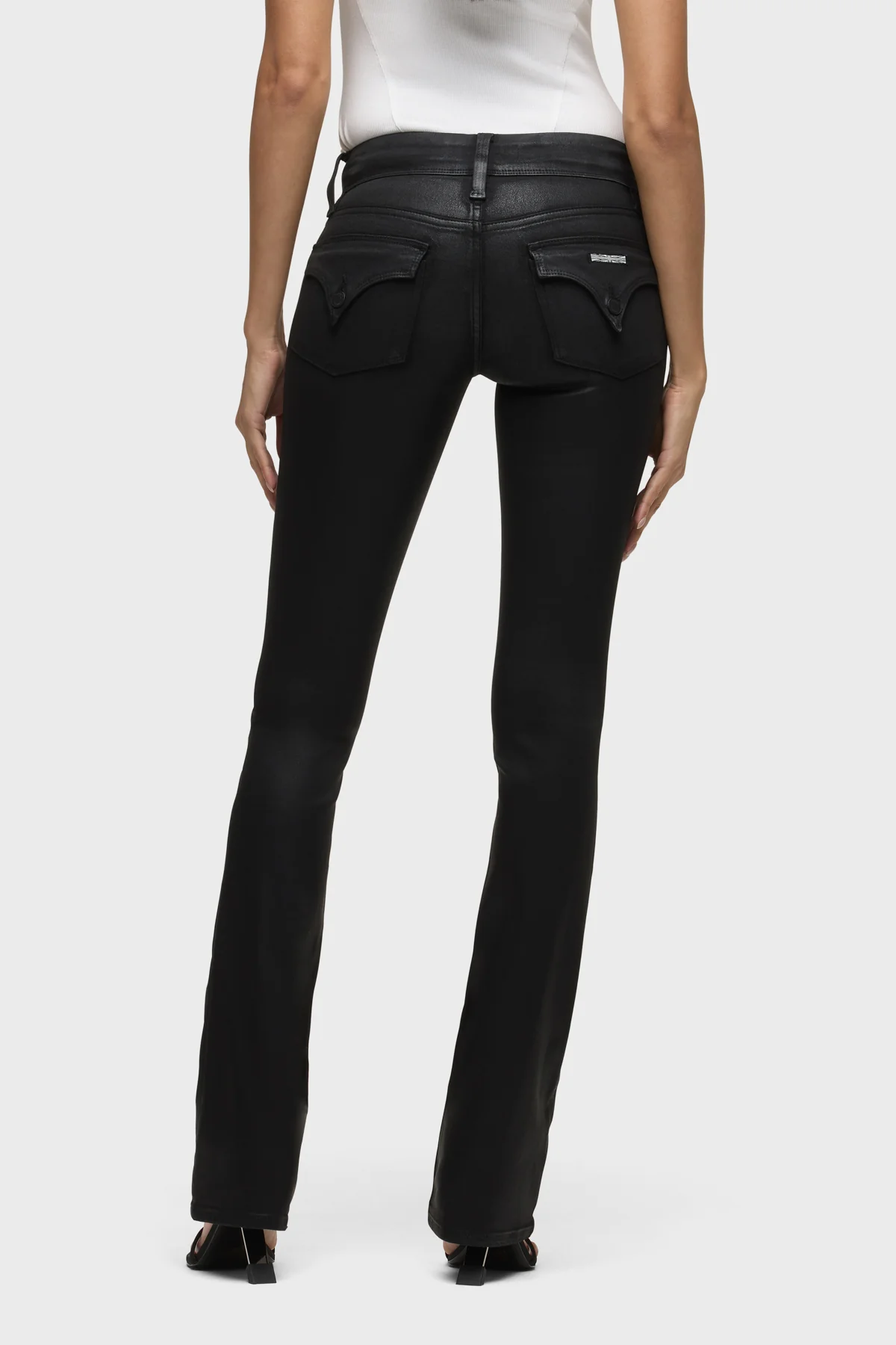 Beth Coated Flap Pocket Baby Bootcut - Image 4