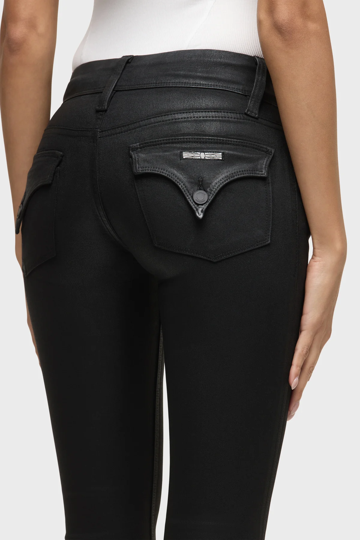 Beth Coated Flap Pocket Baby Bootcut - Image 6