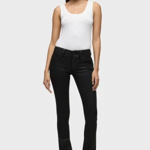Beth Coated Flap Pocket Baby Bootcut