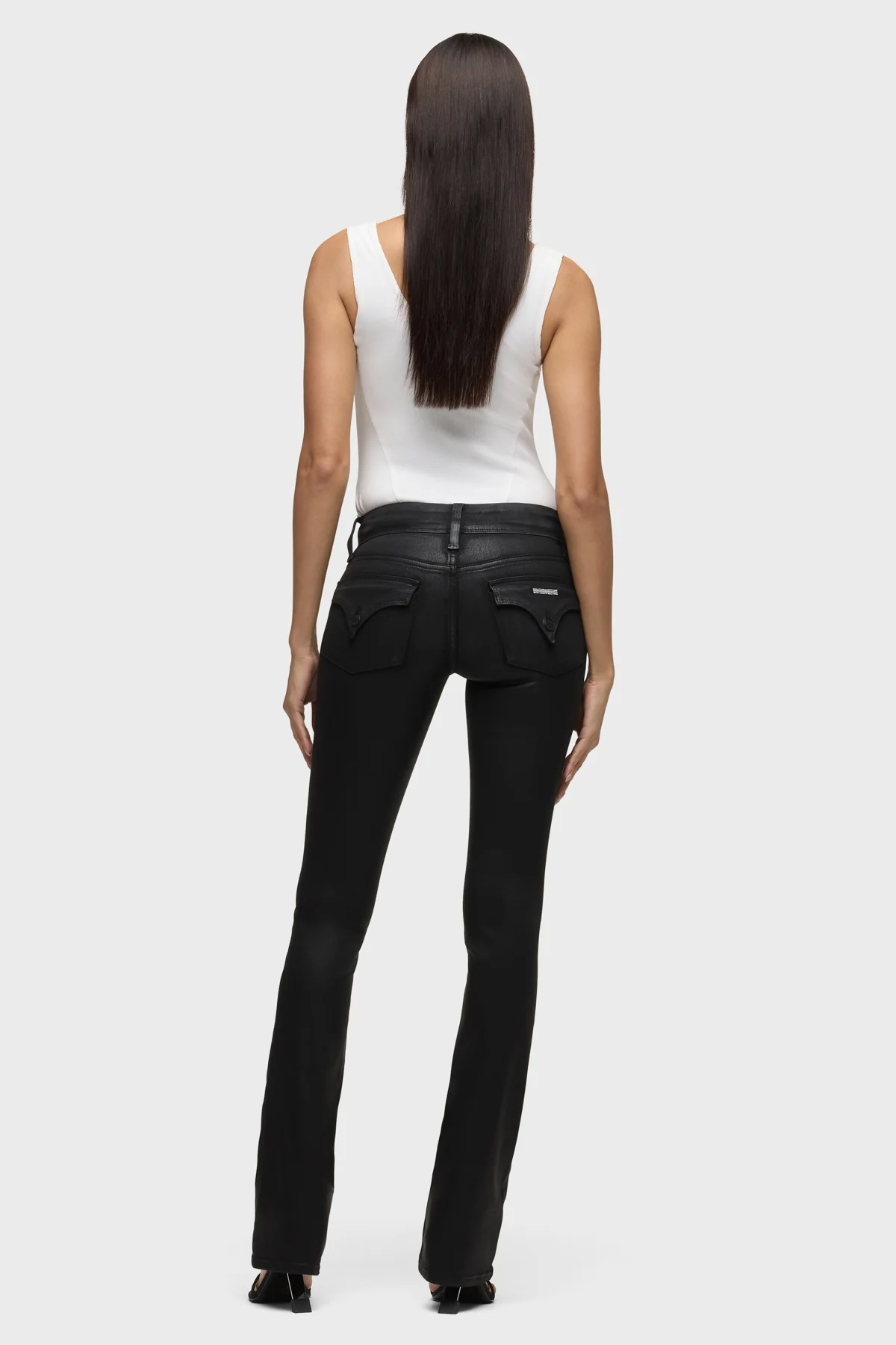 Beth Coated Flap Pocket Baby Bootcut - Image 8