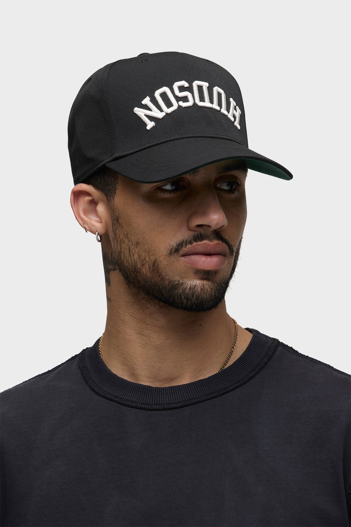 Reversed Hudson Snapback Cap - Image 2
