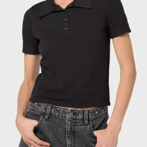 Boxy Crop Polo