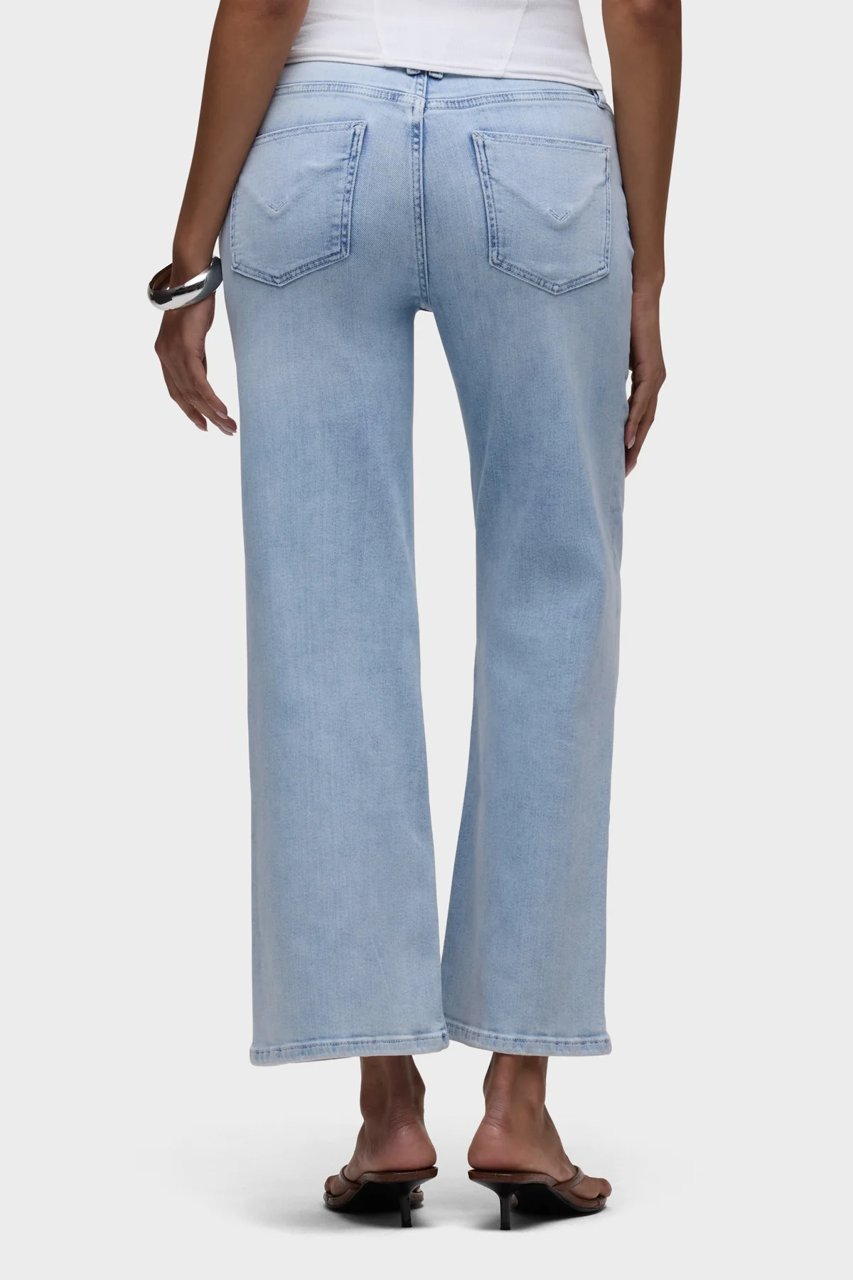 Rosie Covered Button Fly Wide Leg - Image 4
