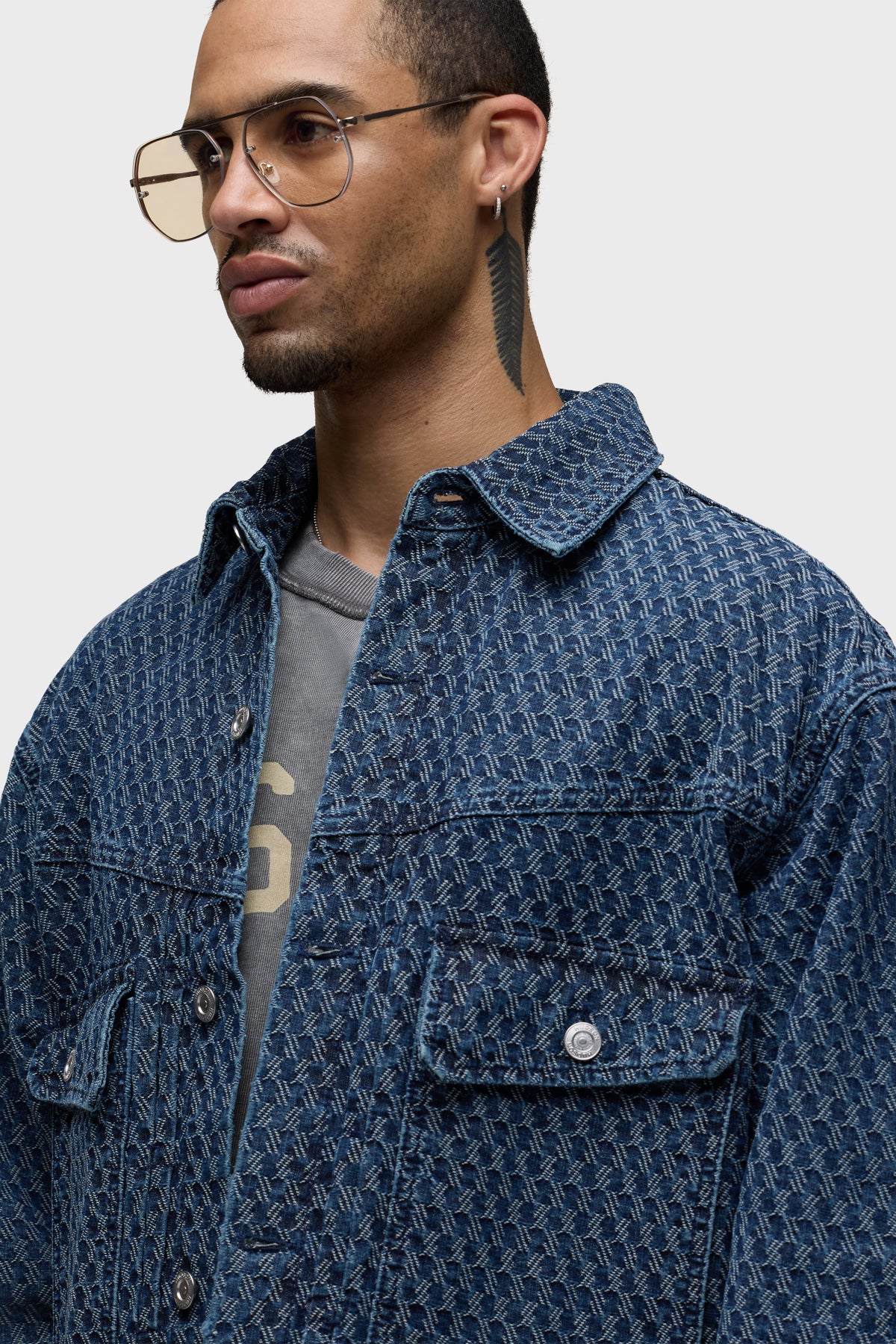 Front Yoke Denim Jacket - Image 4