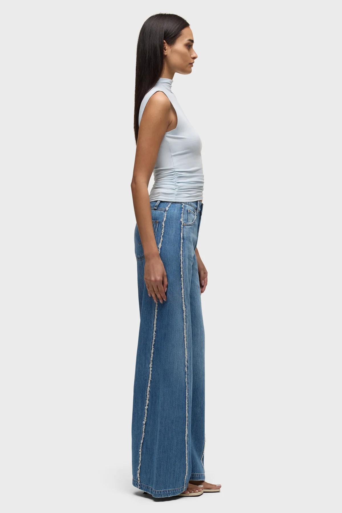 Tank With Side Seam Ruching - Image 6