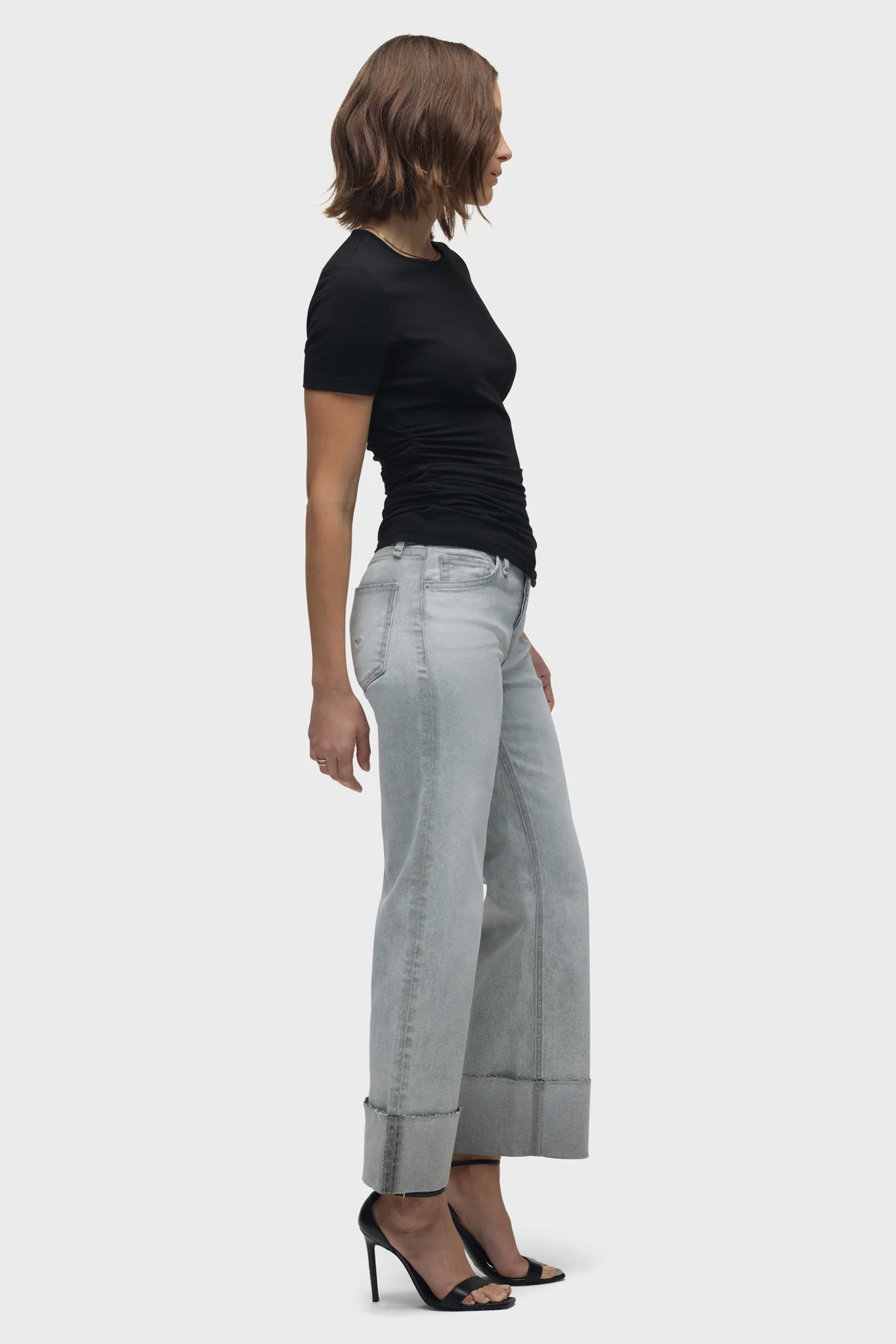 Ruched Crew Neck Top - Image 7