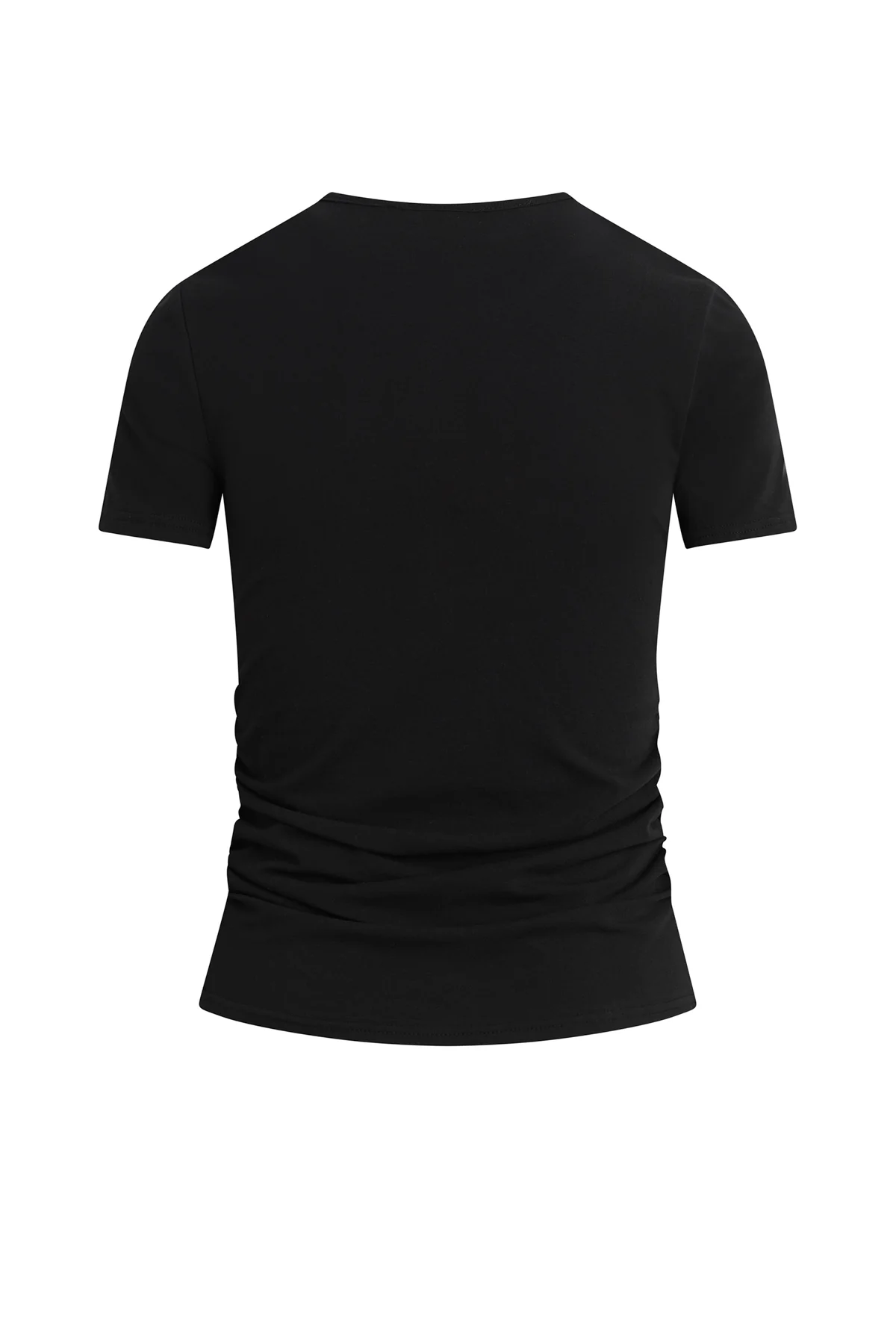 Ruched Crew Neck Top - Image 10
