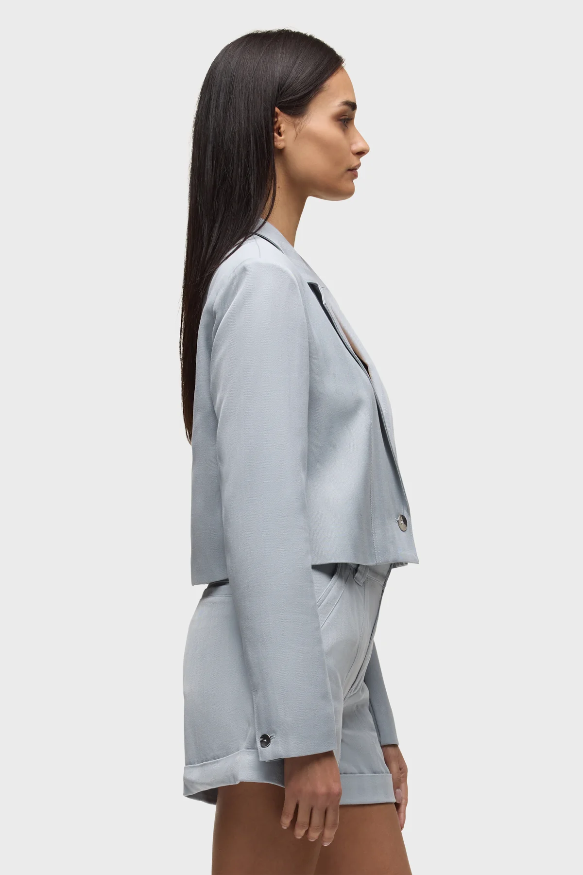 Cropped Blazer - Image 3
