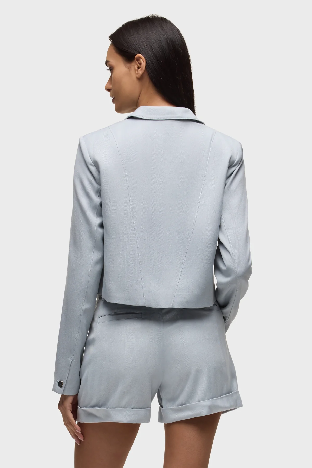 Cropped Blazer - Image 4