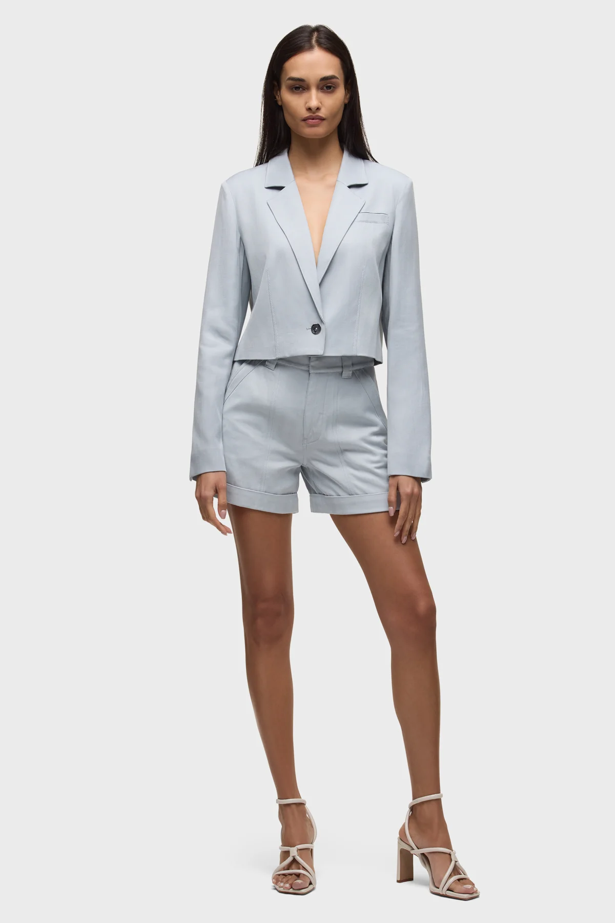 Cropped Blazer - Image 6