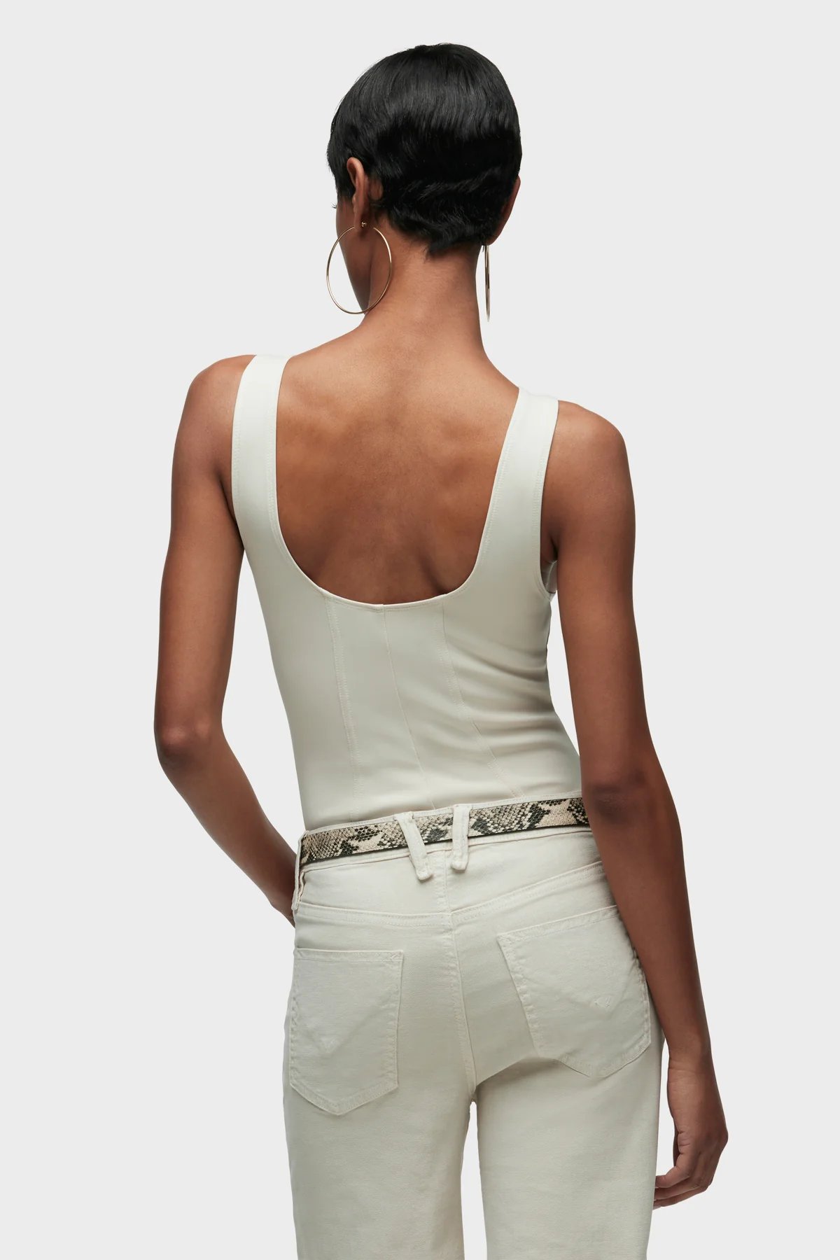 Scuba Scoop Neck Bodysuit - Image 3