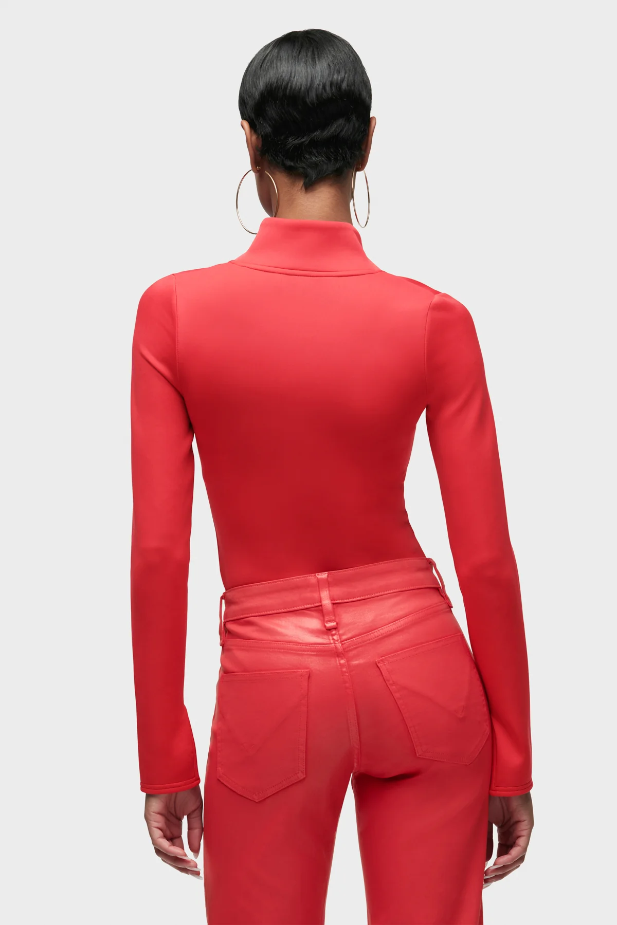 Long Sleeve Hook & Eye Bodysuit - Image 3