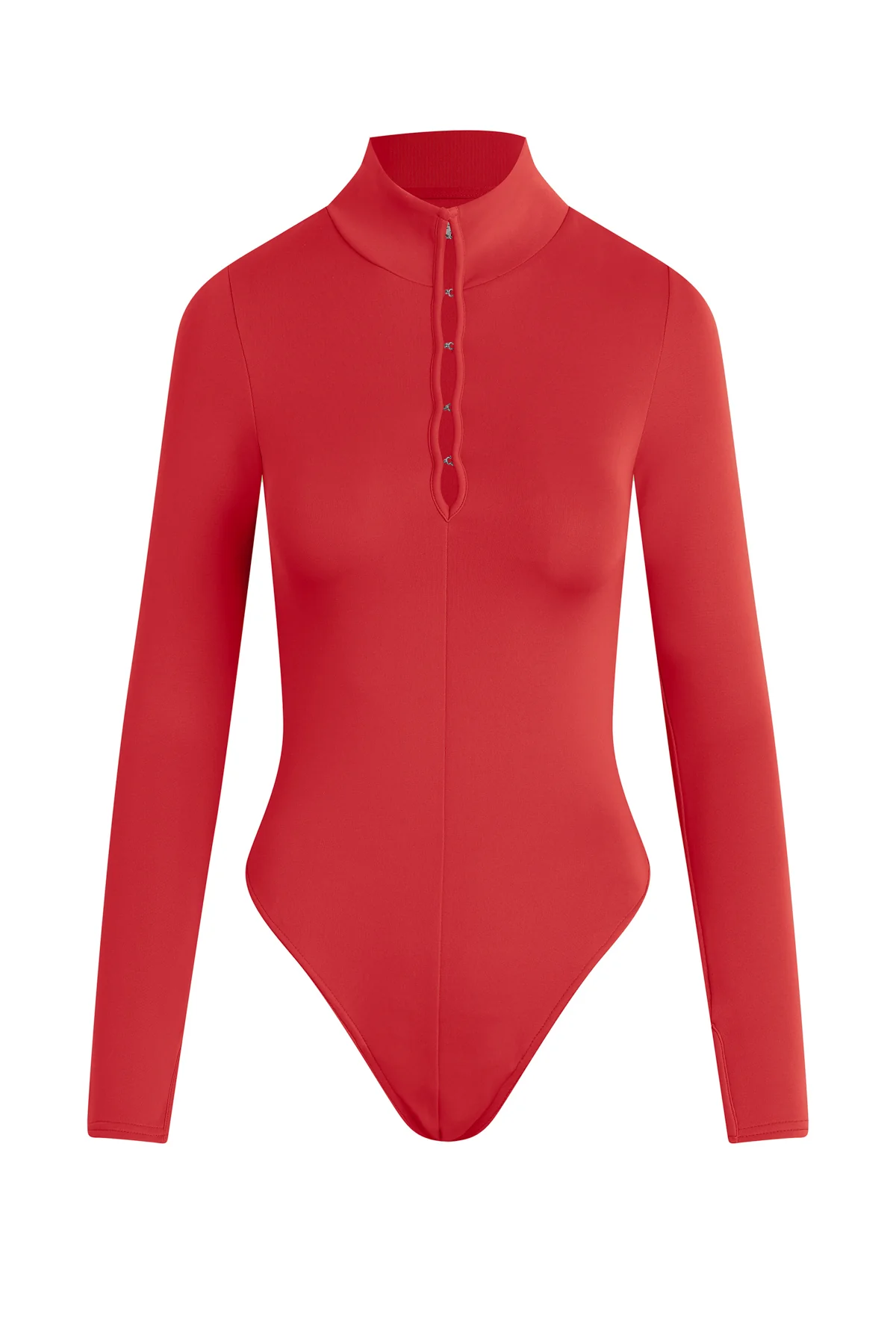 Long Sleeve Hook & Eye Bodysuit - Image 7