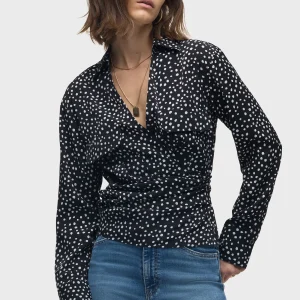 Long Sleeve Wrap Shirt