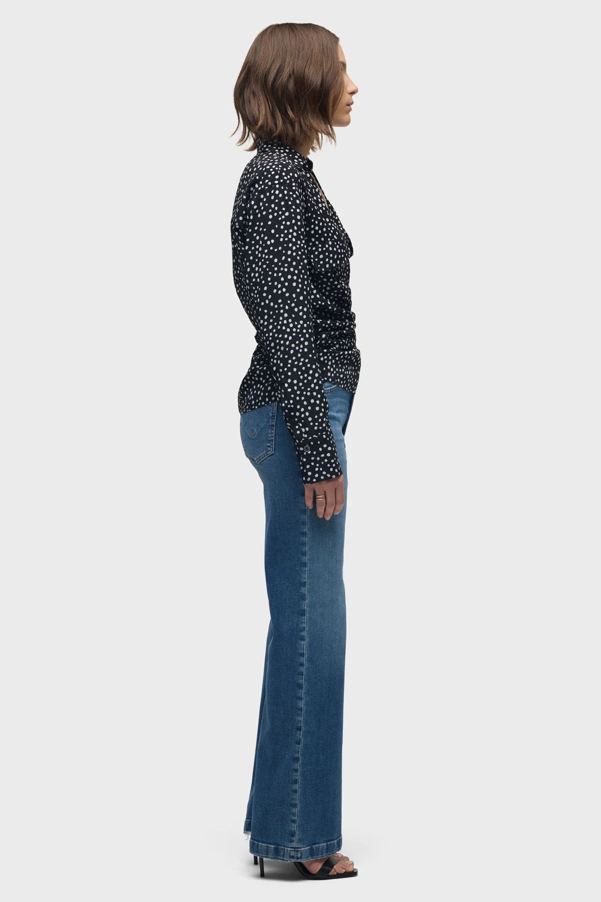 Long Sleeve Wrap Shirt - Image 6