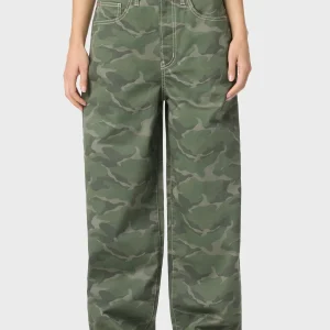 Camo Barrel Jean