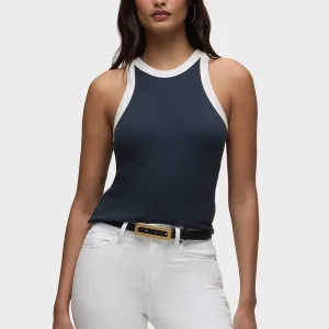 Ribbed Racer Tank
