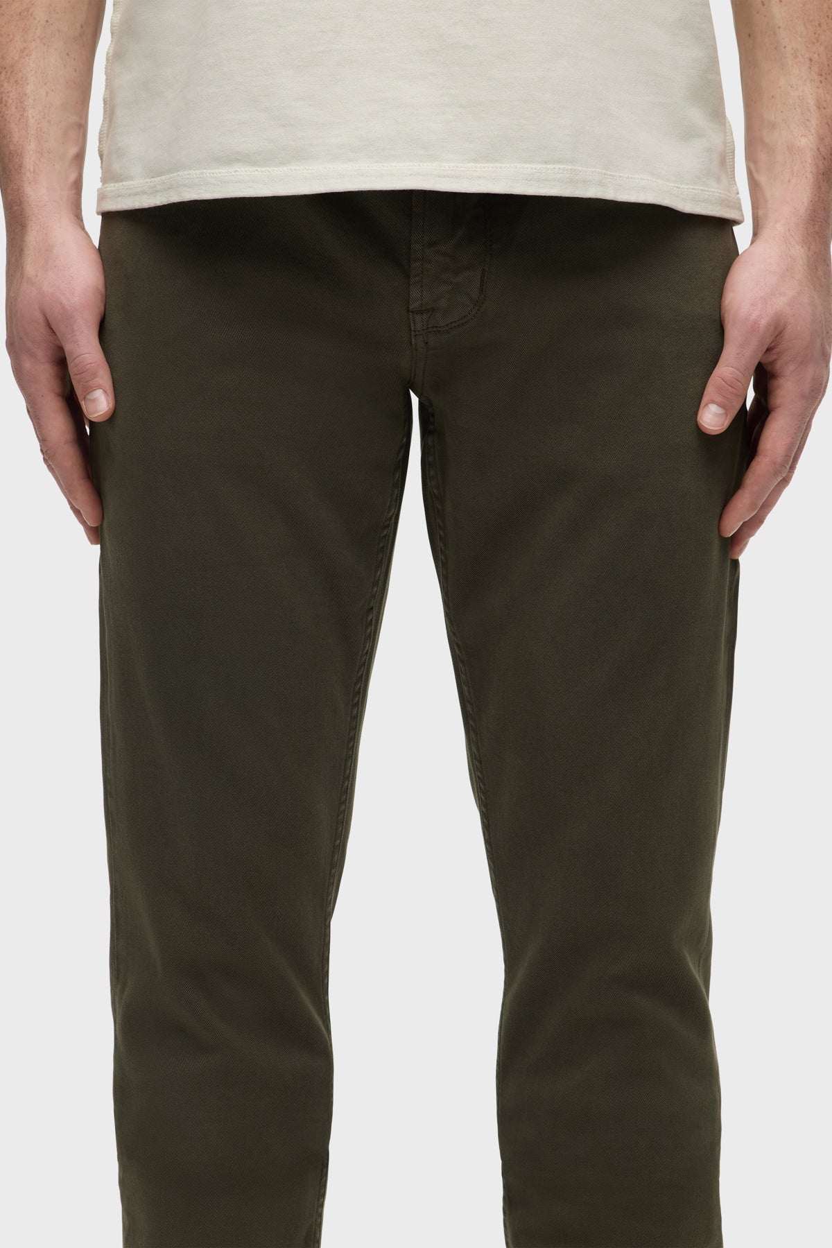 Blake Slim Straight Twill Pant - Image 4