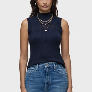 Mock Neck Sweater Tank