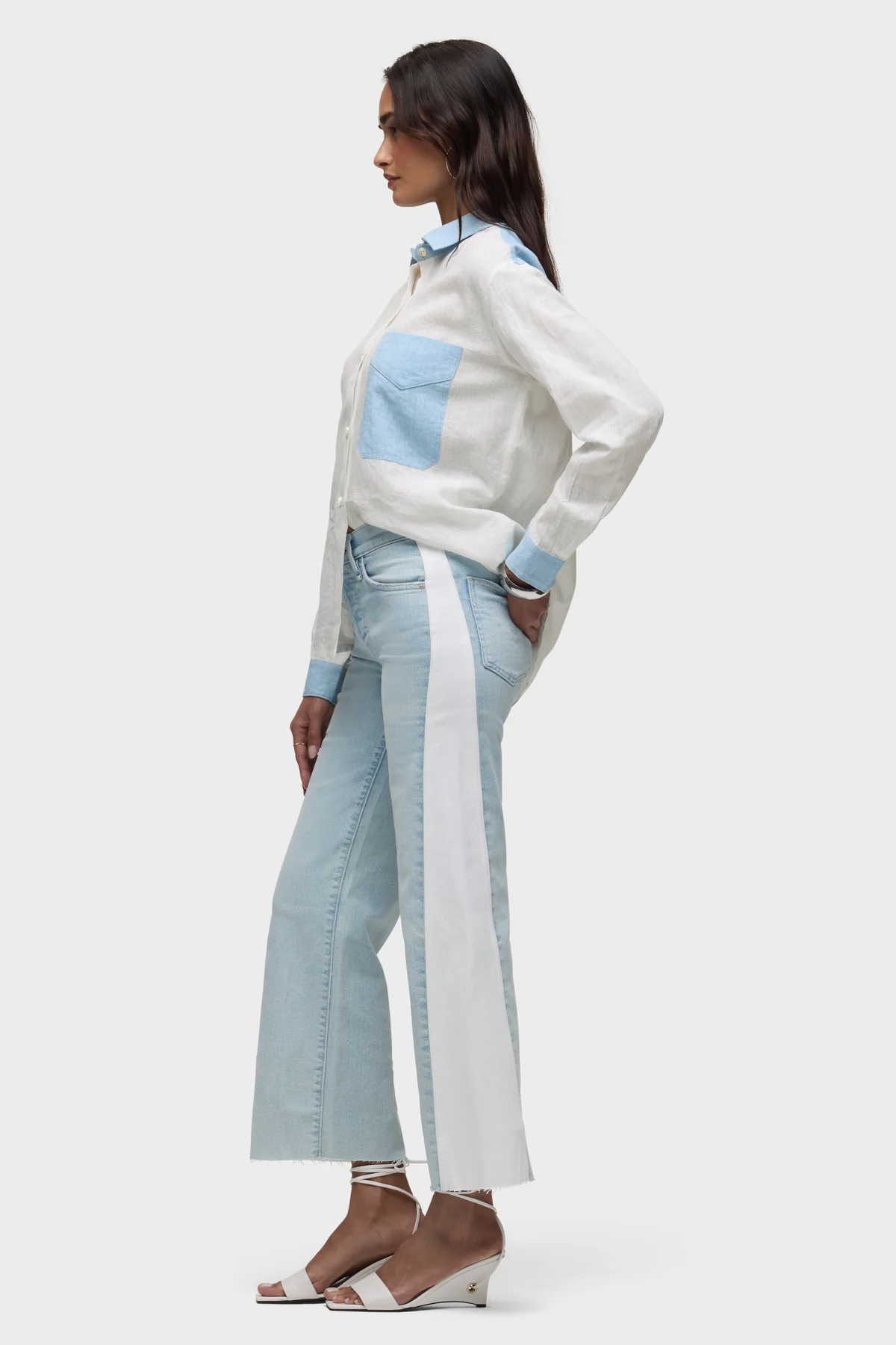 Rosie Seamed Wide Leg Ankle - Image 7