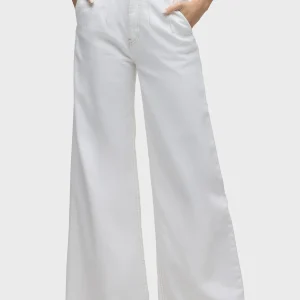 James High-Rise Darted Wide Leg Jean