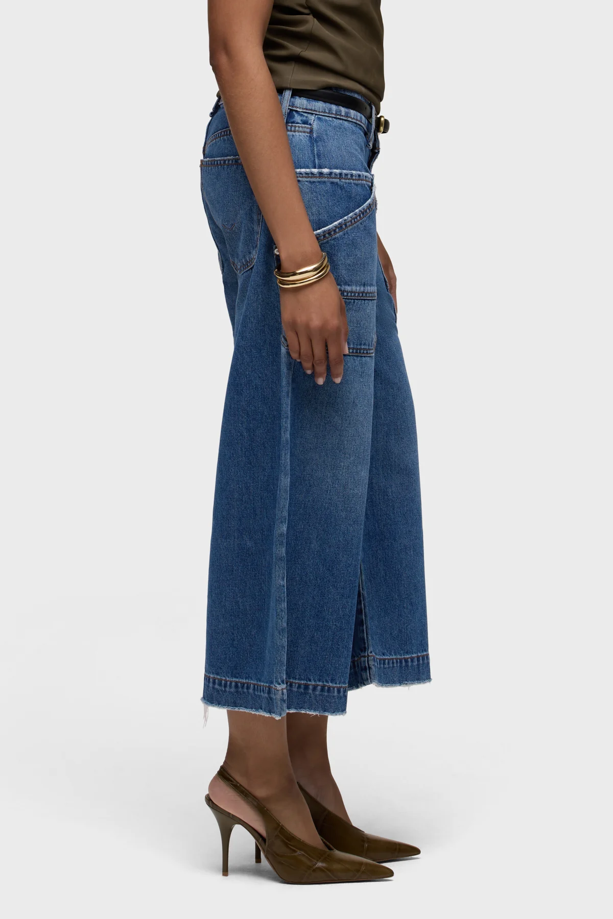 Noa Patch Pocket Relaxed Gaucho - Image 5