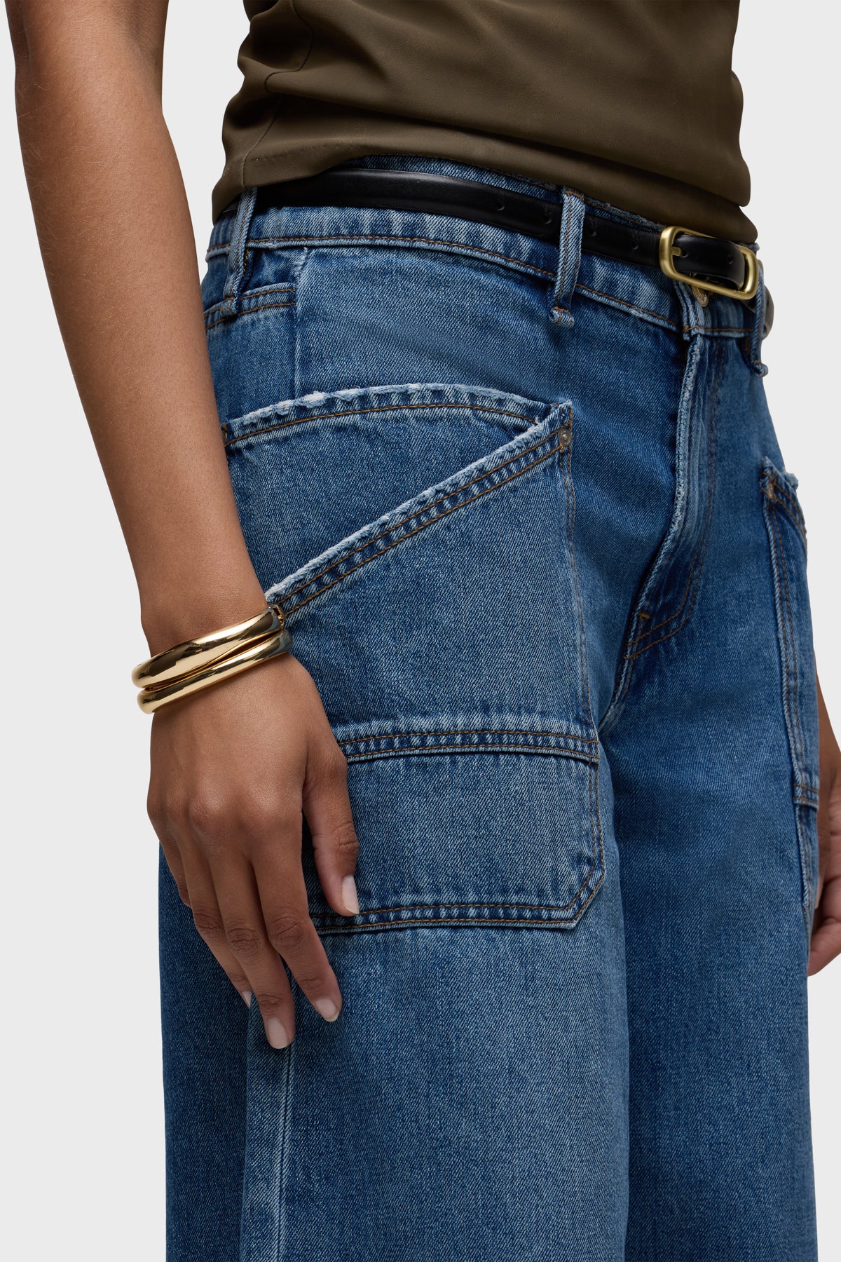 Noa Patch Pocket Relaxed Gaucho - Image 7