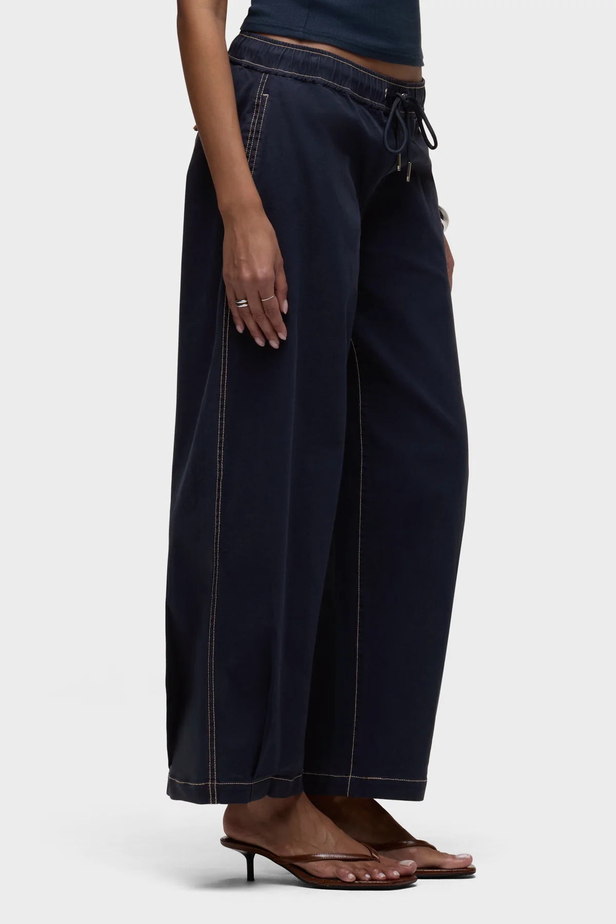 Drawstring Barrel Pant - Image 6