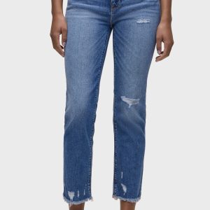 Nico Mid-Rise Straight Crop Jean