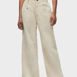 Jodie Seamed Front Yoke Wide Leg